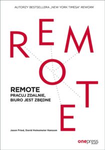 REMOTE. Pracuj zdalnie, biuro jest zbędne — okładka e-booka