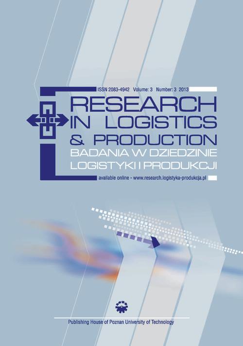 Tytuł: Research in Logistics & Production - Badania w dziedzinie logistyki i produkcji, Vol. 3, No. 3, 2013
Autor: Praca zbiorowa
Wydawnictwo: Wydawnictwo Politechniki Poznańskiej
Formaty: PDF