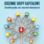 Rodzinne grupy kapitałowe. Charakterystyka oraz znaczenie ekonomiczne — okładka e-booka
