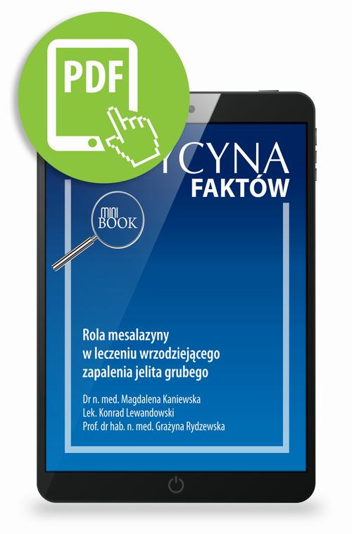 Tytuł: Rola mesalazyny w leczeniu wrzodziejącego zapalenia jelita grubego [Medycyna Faktów 3/2021]
Autor: Magdalena Kaniewska, Konrad Lewandowski, Grażyna Rydzewska
Wydawnictwo: Medical Education
Formaty: PDF