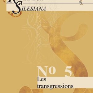 Tytuł: Romanica Silesiana. No 5: Les transgressions
Autor: 
Wydawnictwo: Wydawnictwo Uniwersytetu Śląskiego
Formaty: PDF