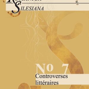 Tytuł: Romanica Silesiana. No 7: Controverses littéraires
Autor: 
Wydawnictwo: Wydawnictwo Uniwersytetu Śląskiego
Formaty: PDF