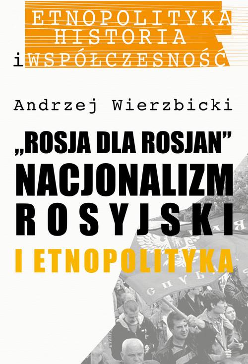 Rosja dla Rosjan — okładka