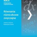 Równania różniczkowe zwyczajne — okładka e-booka