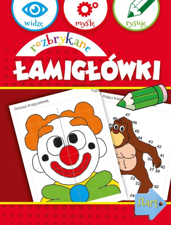 Rozbrykane łamigłówki — okładka e-booka