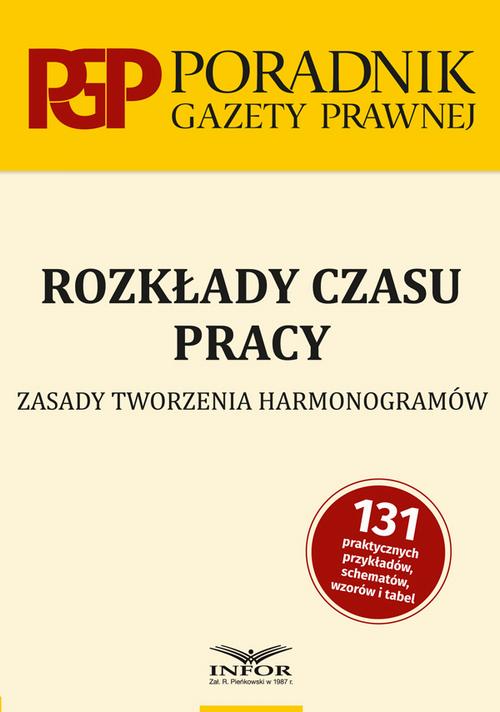 Rozkłady czasu pracy — okładka e-booka