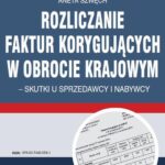 Rozliczanie faktur korygujących w obrocie — okładka e-booka