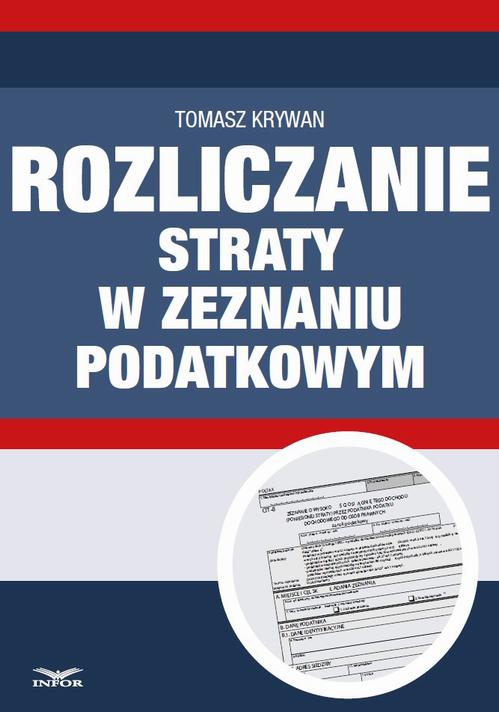Rozliczanie straty w zeznaniu podatkowym — okładka e-booka