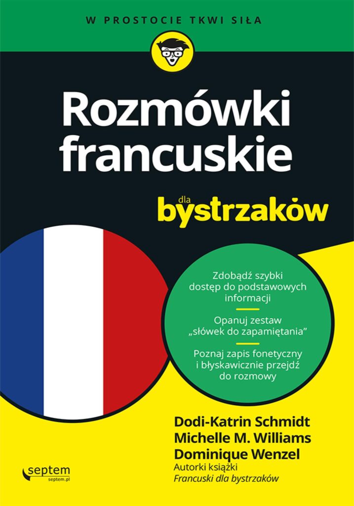 Rozmówki francuskie dla bystrzaków — okładka