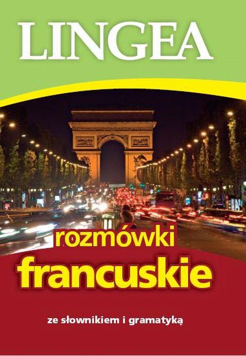 Rozmówki francuskie ze słownikiem i gramatyką — okładka e-booka