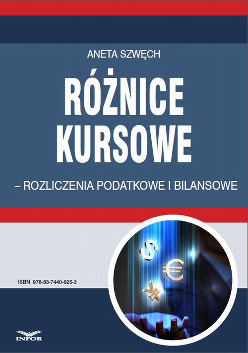 Różnice kursowe – rozliczenia podatkowe i bilansowe — okładka e-booka