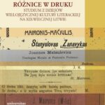 Różnice w druku — okładka e-booka