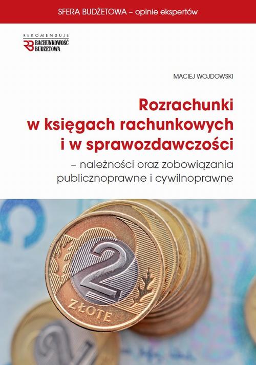 Rozrachunki w księgach rachunkowych  i w sprawozdawczości — okładka e-booka