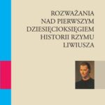 Rozważania nad pierwszym dziesięcioksięgiem historii Rzymu Liwiusza — okładka e-booka