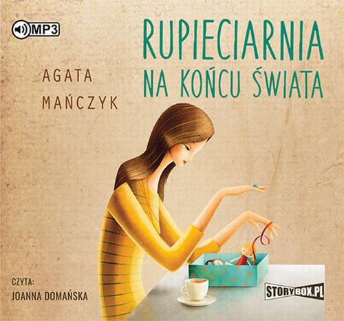 Tytuł: Rupieciarnia na końcu świata
Autor: Agata Mańczyk
Wydawnictwo: Storybox
Formaty: MP3