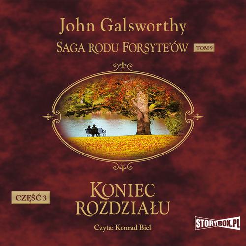 Tytuł: Saga rodu Forsyte'ów. Tom 9. Koniec rozdziału. Część 3. Za rzeką
Autor: John Galsworthy
Wydawnictwo: Storybox
Formaty: MP3