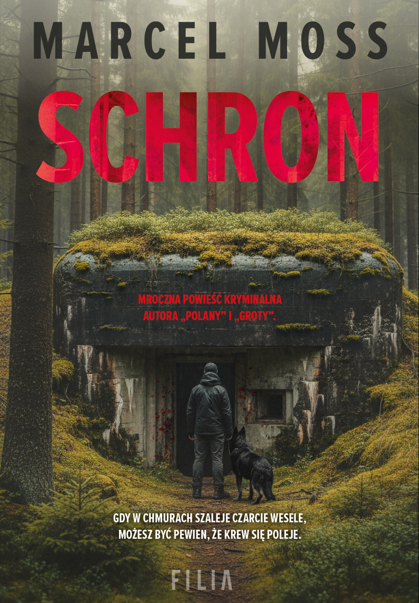 Tytuł: Schron
Autor: Marcel Moss
Wydawnictwo: FILIA
Formaty: EPUB, MOBI
