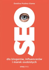 SEO dla blogerów, influencerów i marek osobistych — okładka e-booka
