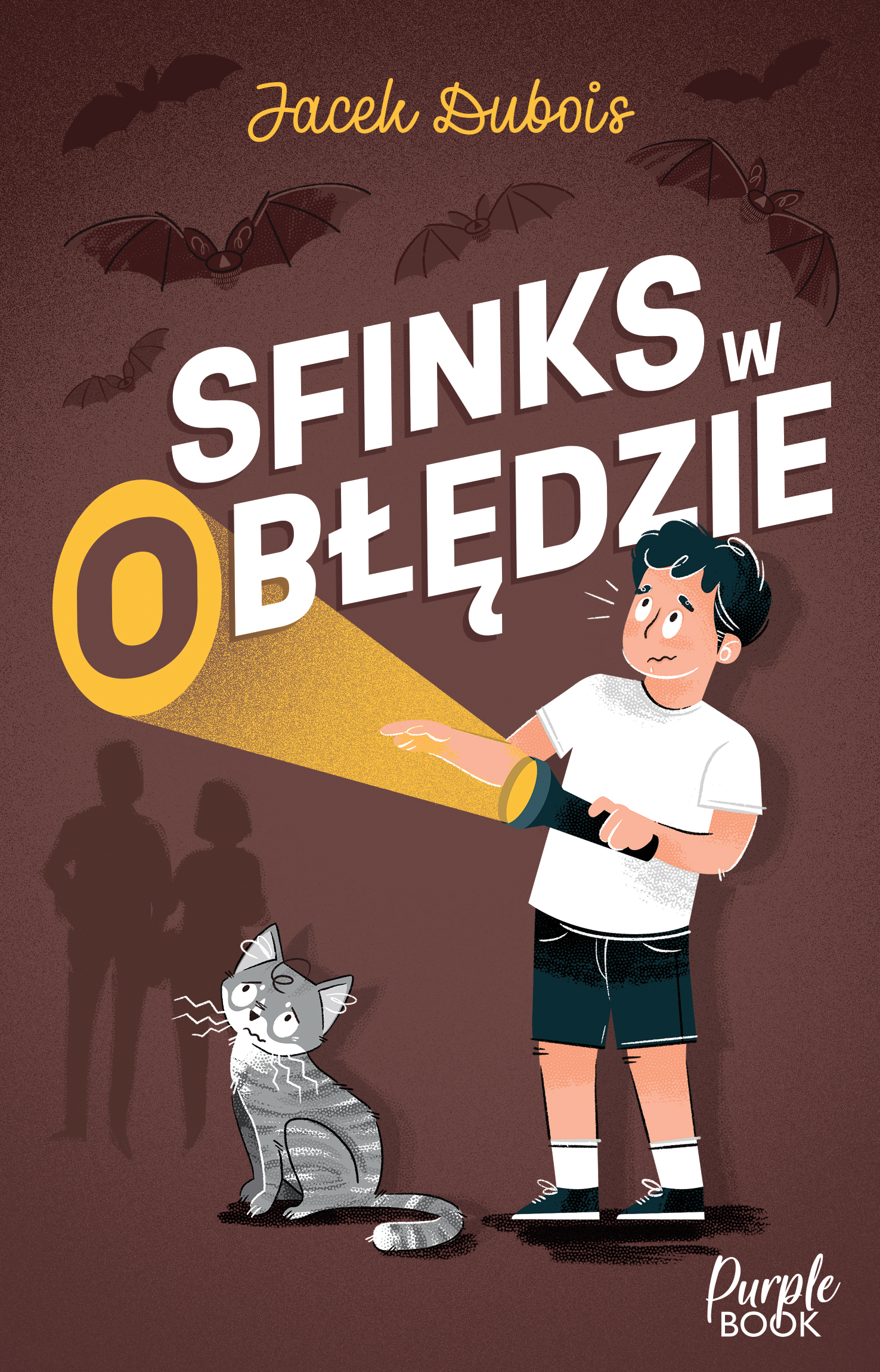 Tytuł: Sfinks w (o)błędzie
Autor: Jacek Dubois
Wydawnictwo: Purple Book
Formaty: EPUB, MOBI