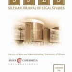 Silesian Journal of Legal Studies. Vol. 8 — okładka wydania