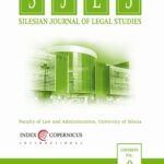 Silesian Journal of Legal Studies. Vol. 9 — okładka wydania