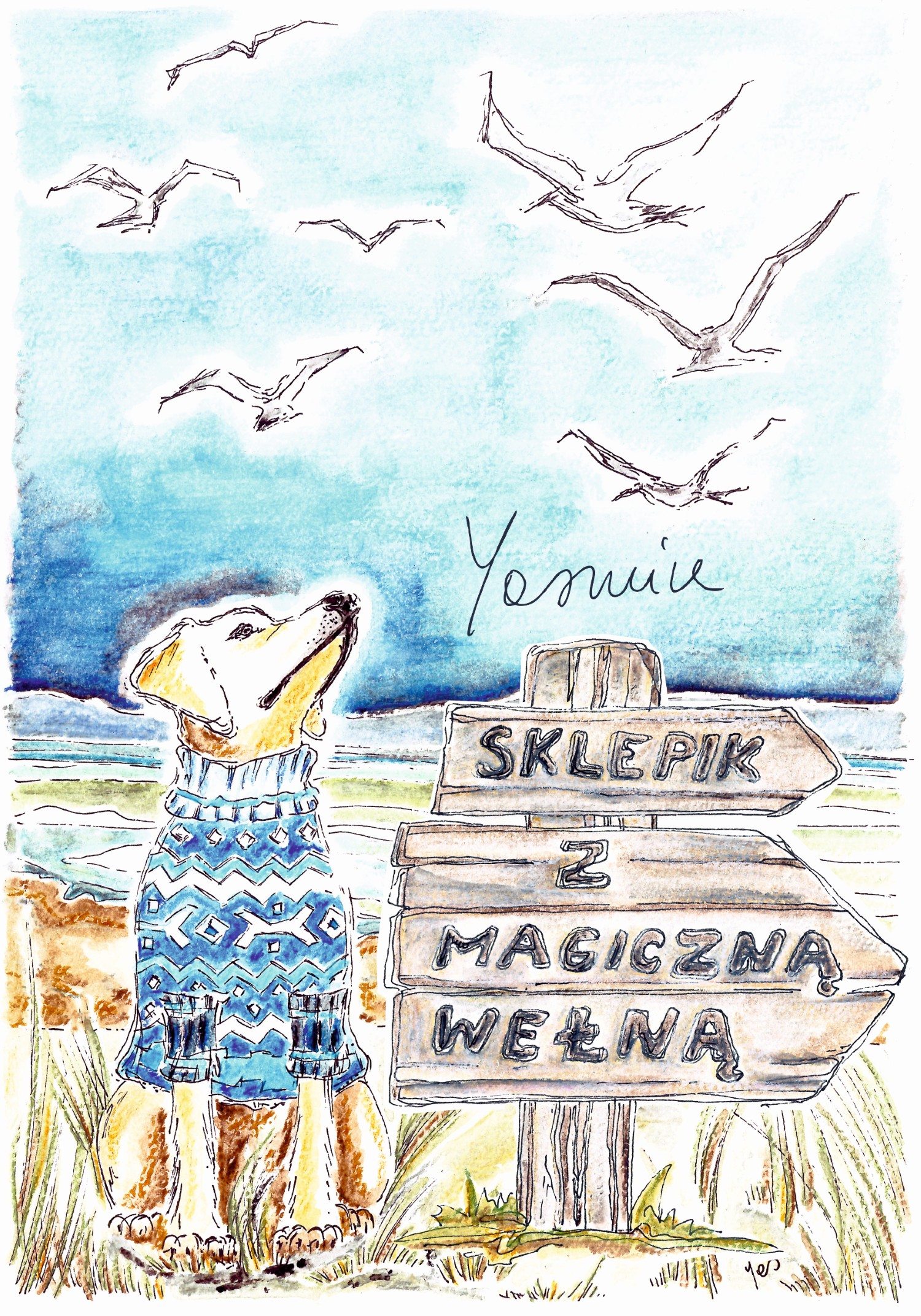 Tytuł: Sklepik z magiczną wełną
Autor: Yasmine Yasmine
Wydawnictwo: Wydawnictwo Szuflada Yasmine
Formaty: PDF