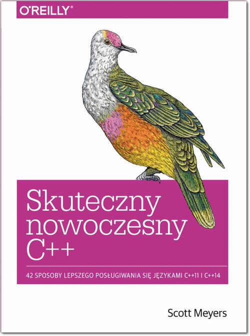Tytuł: Skuteczny nowoczesny C++
Autor: Scott Meyers
Wydawnictwo: Promise
Formaty: PDF