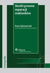 Skutki prawne separacji małżonków — okładka e-booka