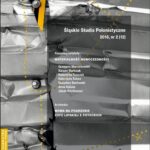 Śląskie Studia Polonistyczne 2018, nr 2 (12): Rozprawy i artykuły: Materialność nowoczesności. Archiwalia: Mowa na pogrzebie Zofii Lipskiej z Potockich — okładka wydania