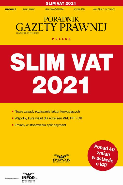 Slim VAT 2021 — okładka e-booka