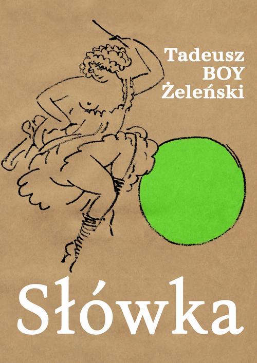 Tytuł: Słówka
Autor: Tadeusz Boy-Żeleński
Wydawnictwo: Estymator
Formaty: PDF, MOBI, EPUB