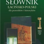 Słownik łacińsko polski dla prawników i historyków — okładka e-booka