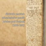 Słownik nazwisk mieszkańców parafii Jeleńcz pod Tucholą (1596-1831) — okładka e-booka