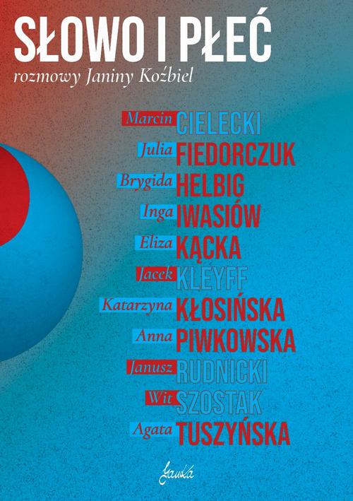 Tytuł: Słowo i płeć.
Autor: Janina Koźbiel
Wydawnictwo: JanKa
Formaty: EPUB, MOBI, PDF