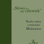 "Słowo to cały człowiek" — okładka e-booka