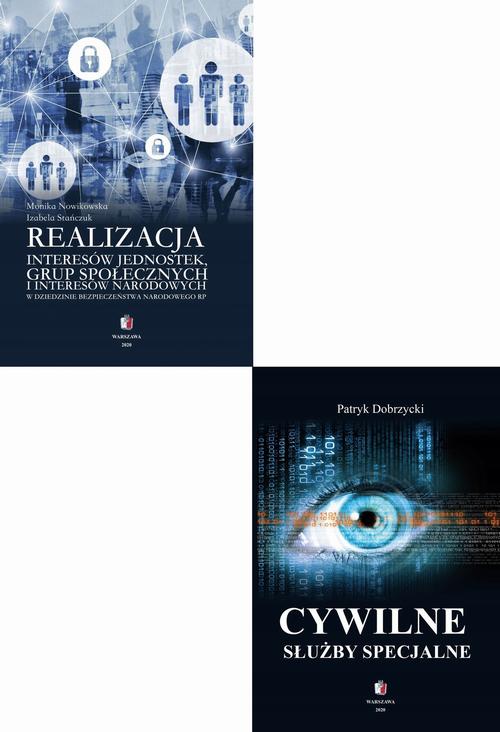 Tytuł: SŁUŻBY SPECJALNE W REALIZACJI INTERESÓW NARODOWYCH RP Pakiet 2 książki
Autor: Patryk Dobrzycki, Monika Nowikowska, Izabela Stańczuk
Wydawnictwo: Towarzystwo Wiedzy Obronnej
Formaty: PDF, MOBI, EPUB