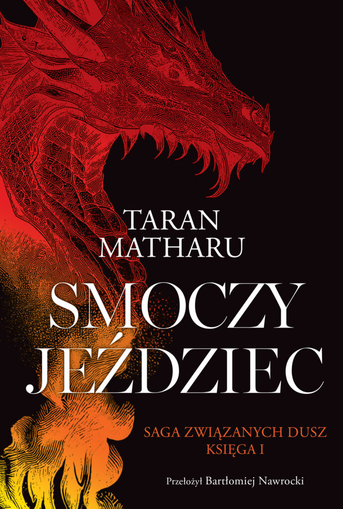 Smoczy jeździec — okładka
