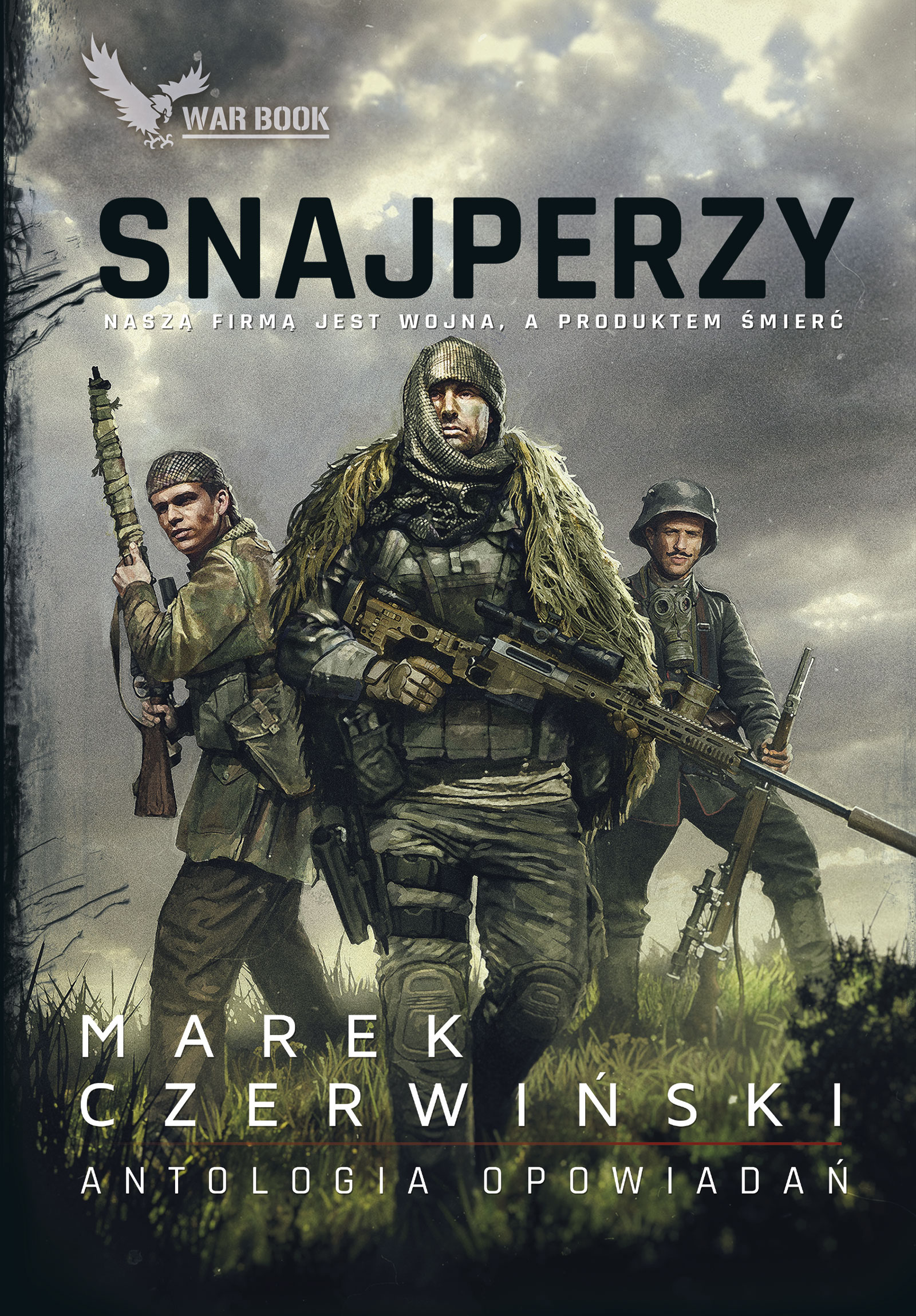 Snajperzy. Antologia opowiadań. — okładka e-booka
