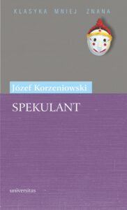 Spekulant — okładka e-booka