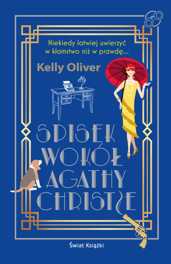 Spisek wokół Agathy Christie — okładka