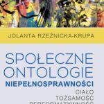 Społeczne ontologie niepełnosprawności — okładka e-booka