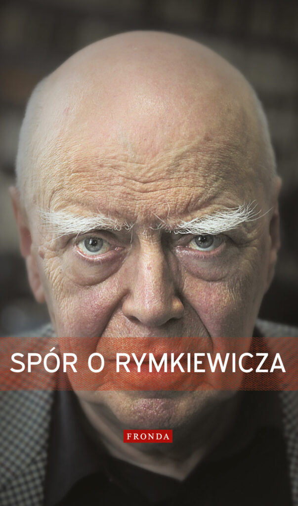 Spór o Rymkiewicza — okładka