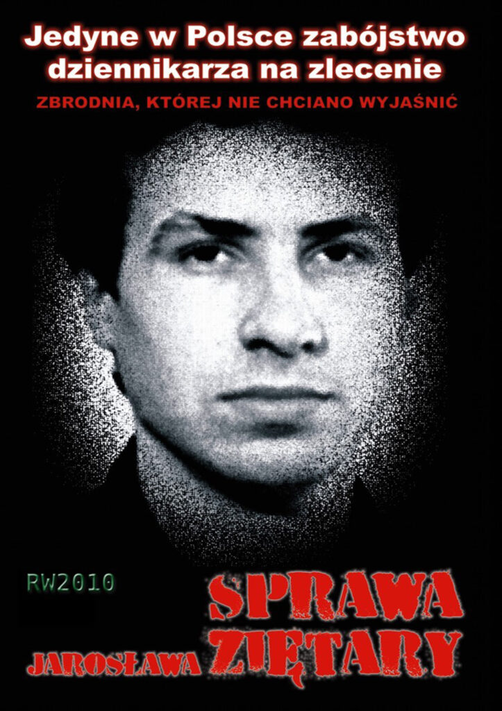 Sprawa Jarosława Ziętary — okładka