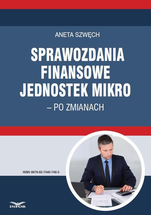 Sprawozdania finansowe jednostek mikro – po zmianach — okładka e-booka