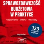 Sprawozdawczość budżetowa w praktyce — okładka e-booka