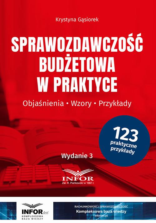 Sprawozdawczość budżetowa w praktyce — okładka