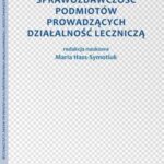 Sprawozdawczość podmiotów prowadzących działalność leczniczą — okładka e-booka