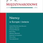 Sprawy Międzynarodowe 2/2014 — okładka wydania