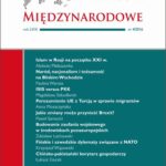 Sprawy Międzynarodowe 4/2016 — okładka wydania