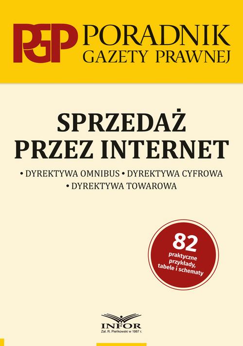 Sprzedaż przez internet — okładka e-booka